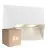 Voordeelpak 6x Nordlux Pontio 27 Wandlamp Aluminium Wit | Geschikt voor 2x GU10